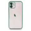 Apple İphone 12 Kılıf Razer Lensli Silikon - Yeşil