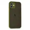 Apple İphone 12 Mini Kılıf Montreal Silikon Kapak - Açık Yeşil
