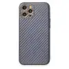 Apple İphone 12 Pro Kılıf Coco Karbon Silikon - Gri