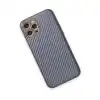 Apple İphone 12 Pro Kılıf Coco Karbon Silikon - Gri