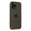 Apple İphone 12 Pro Kılıf Fly Lens Silikon - Siyah