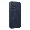 Apple İphone 12 Pro Kılıf Jack Magneticsafe Lens Silikon - Lacivert