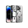 Apple İphone 12 Pro Kılıf Kross Magneticsafe Kapak - Gümüş