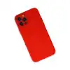 Apple İphone 12 Pro Kılıf Lansman Glass Kapak - Kırmızı