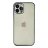 Apple İphone 12 Pro Kılıf Razer Lensli Silikon - Lacivert