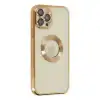 Apple İphone 12 Pro Kılıf Slot Silikon - Gold