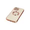 Apple İphone 12 Pro Kılıf Slot Silikon - Rose Gold