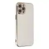 Apple İphone 12 Pro Kılıf Volet Silikon - Beyaz