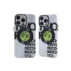 Apple İphone 12 Pro Max Kılıf Apollo Magneticsafe Desenli Kapak - Apollo Şeffaf - 5