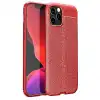 Apple İphone 12 Pro Max Kılıf Auto Focus Kapak - Kırmızı