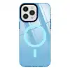 Apple İphone 12 Pro Max Kılıf Beta Magneticsafe Silikon - Mavi