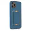 Apple İphone 12 Pro Max Kılıf Coco Elit Kapak - Mavi