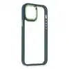 Apple İphone 12 Pro Max Kılıf Dora Kapak - Haki Yeşil
