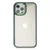 Apple İphone 12 Pro Max Kılıf Dora Kapak - Haki Yeşil