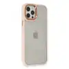 Apple İphone 12 Pro Max Kılıf Dora Kapak - Pudra