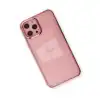 Apple İphone 12 Pro Max Kılıf Element Silikon - Pembe