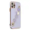 Apple İphone 12 Pro Max Kılıf Esila Silikon - Lila