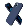 Apple İphone 12 Pro Max Kılıf First Silikon - Lacivert