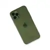 Apple İphone 12 Pro Max Kılıf Fly Lens Silikon - Yeşil