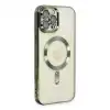 Apple İphone 12 Pro Max Kılıf Kross Magneticsafe Kapak - Koyu Yeşil