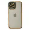 Apple İphone 12 Pro Max Kılıf Liva Lens Silikon - Yeşil
