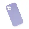 Apple İphone 12 Pro Max Kılıf Nano İçi Kadife Silikon - Lila