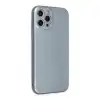 Apple İphone 12 Pro Max Kılıf Nano İçi Kadife Silikon - Sky Blue