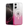 Apple İphone 12 Pummel Shiny Magsafe Kapak - Pembe