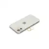 Apple İphone 12 Renkli Kamera Lens Koruma Cam - Sarı-turuncu