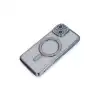 Apple İphone 13 Kılıf Joke Simli Magneticsafe Kılıf - Mavi