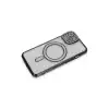 Apple İphone 13 Kılıf Joke Simli Magneticsafe Kılıf - Siyah