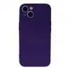 Apple İphone 13 Mini Kılıf Nano İçi Kadife Silikon - Mor