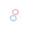 Apple İphone 13 Mini Renkli Kamera Lens Koruma Cam - Pembe-mavi