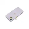 Apple İphone 13 Mini Renkli Kamera Lens Koruma Cam - Sarı-mavi