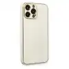 Apple İphone 13 Pro Kılıf Coco Karbon Silikon - Beyaz