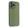 Apple İphone 13 Pro Kılıf Fly Lens Silikon - Yeşil