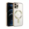 Apple İphone 13 Pro Kılıf Kross Magneticsafe Kapak - Gold