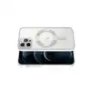 Apple İphone 13 Pro Kılıf Kross Magneticsafe Kapak - Gümüş