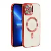 Apple İphone 13 Pro Kılıf Kross Magneticsafe Kapak - Kırmızı