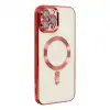 Apple İphone 13 Pro Kılıf Kross Magneticsafe Kapak - Kırmızı