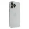 Apple İphone 13 Pro Kılıf Luko Lens Silikon -yeşil