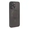 Apple İphone 13 Pro Kılıf Moshi Lens Magneticsafe Silikon - Füme