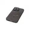 Apple İphone 13 Pro Kılıf Moshi Lens Magneticsafe Silikon - Füme