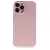 Apple İphone 13 Pro Kılıf Nano İçi Kadife Silikon - Pembe