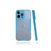 Apple İphone 13 Pro Kılıf Platin Silikon - Mavi
