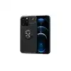 Apple İphone 13 Pro Kılıf Range Yüzüklü Silikon - Siyah