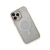 Apple İphone 13 Pro Kılıf Room Magneticsafe Silikon - Pudra