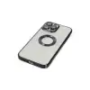 Apple İphone 13 Pro Kılıf Slot Silikon - Siyah