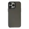 Apple İphone 13 Pro Max Kılıf Anka Pc Sert Metal Kapak - Siyah