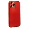 Apple İphone 13 Pro Max Kılıf Coco Karbon Silikon - Kırmızı